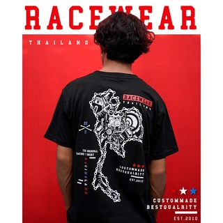 เสื้อยืดโอเวอร์ไซส์🏁 RACINGLAND  ลายประเทศไทย 🏎💨S-3XL