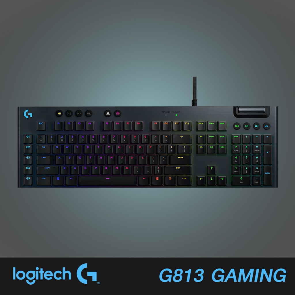 LOGITECH G813 RGB MECHANICAL GAMING KEYBOARD (TH/EN)