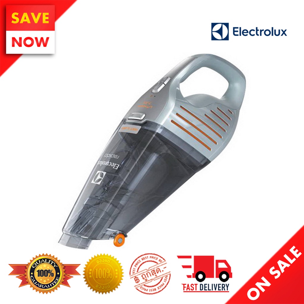 ⚡️ Best Sale ⚡️ ELECTROLUX เครื่องดูดฝุ่น 7.2 โวลต์ รุ่น ZB6106WD