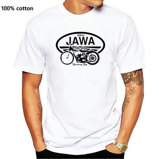 เสื้อยืดผ้าฝ้าย พิมพ์ลาย JAWA SPEEDWAY สไตล์วินเทจ คลาสสิก ODjjij97NPhknj41สามารถปรับแต่งได้