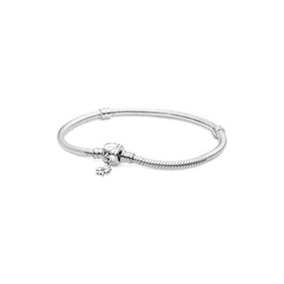 [พร้อมส่ง สินค้าแท้ 💯 ] Pandora Moments Daisy Flower Clasp Snake Chain Bracelet