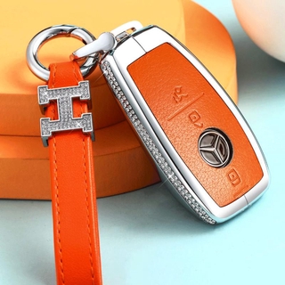 เคสกุญแจรถยนต์สําหรับ Benz C260L E260L C200L C180 Glc Glb High Grade Diamond Car Key Case