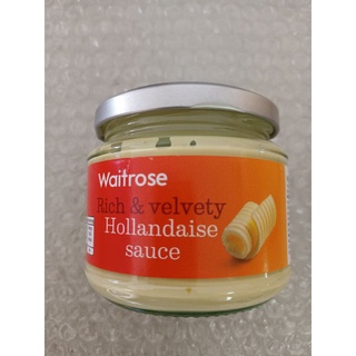 Hollandaise Sauce Waitrose Essential 190g. ราคาพิเศษ