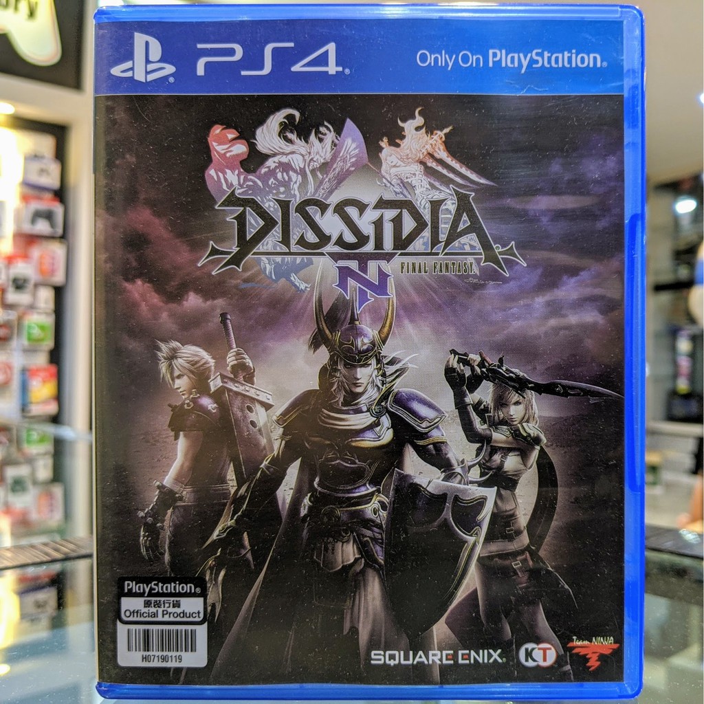 (ภาษาอังกฤษ) มือ2 Dissidia Final Fantasy NT แผ่นเกม PS4 แผ่นPS4 มือสอง (Fighting เกมต่อสู้)