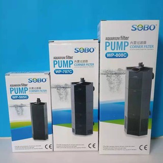 SOBO WP-505C/WP-707C/WP808C กรองในเข้ามุมตู้ กรองน้ำใสสะอาด