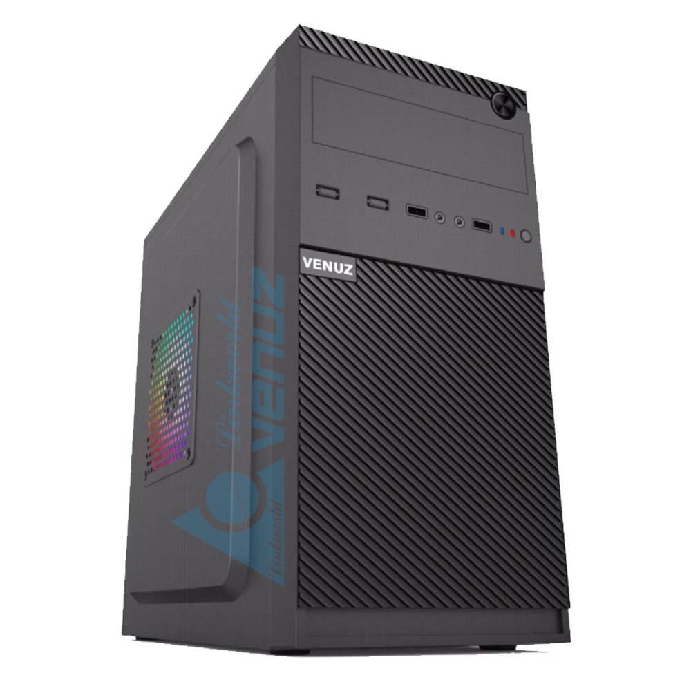 เคสคอมพิวเตอร์ M-ATX VENUZ รุ่น VC-1701 / 1702 / 1703 / 1704 / 1705 พร้อมช่องอ่าน CD/DVD มีประกัน