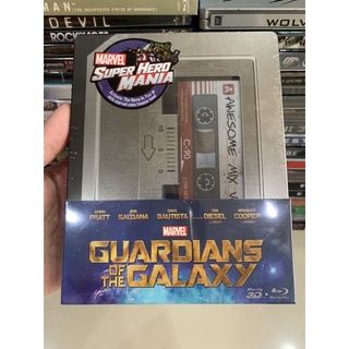 ( มือ 1 ) Guardians Of The Galaxy : Blu ray แท้ กล่องเหล็ก หายาก มีเสียงไทย มีบรรยายไทย