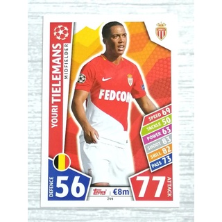 MATCH ATTAX UEFA 2017/18 AS MONACO (จำหน่ายแยกใบ)