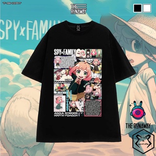 Spy x Family Tshirt Bond Forger shirts Girls Kawaii Cartoon Tees Anya Graphic Tees shirt 100% cotton