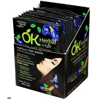 แชมพูปิดผมขาว OK HERBAL (ซอง) 30 มล.