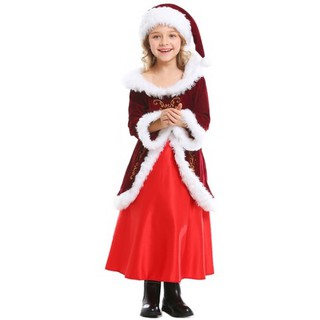 ชุดเด็ก ชุดซานตาครอส ชุดแซนตี้ ชุดคริสต์มาส ชุดราตรี Santy Santa claus Christmas Costumes 7c159