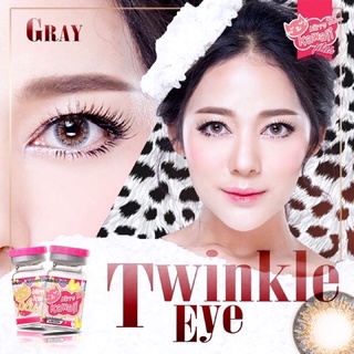 🍹BigeyesTwinkle Eyes Brown/Gray🍂สายตาปกติ,-0.50(kitty kawaii)