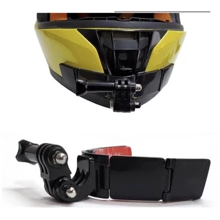 TUYU ขาติดหมวกกันน้อค แบบบานพับ สำหรับ กล้องโกโปร กล้องแอคชั่น Helmet Bracket for Gopro,Action Camera ชุดติดหมวกกันน้อค