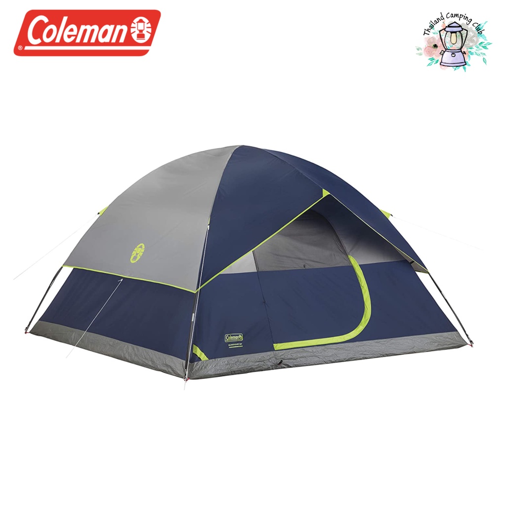 เต็นท์ Coleman Sundome Tent เต็นท์กางง่าย เต็นท์แคมป์ปิ้ง น้ำหนักเบา สำหรับ 2 คน และ 4 คน