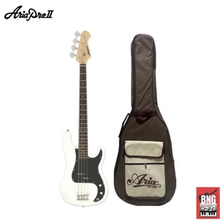 ARIA PRO II STB-PB-B WH กีตาร์เบส แอเรีย Electric BASS