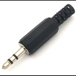 Jack Plug Headphone male Connector 3.5mm