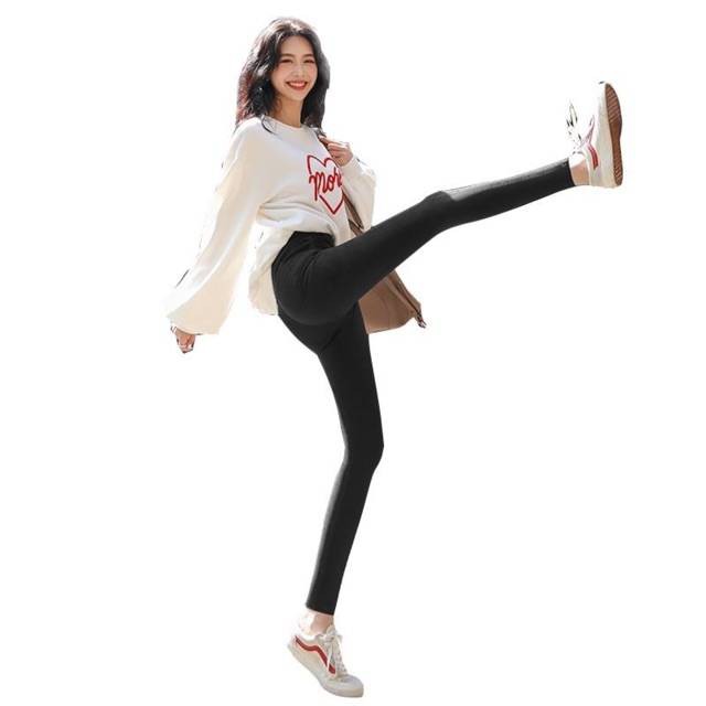 กางเกงสกินนี่ ผ้านิ่มยืด เก็บทรง ราคาถูกที่สุดพร้อมส่ง#1050 - รูปที่ 5