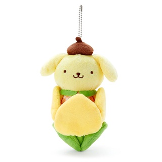 [ส่งตรงจากญี่ปุ่น] Sanrio Pompompurin Plush Mascot Holder (สีสปริง) นําเข้าจากญี่ปุ่น ใหม่