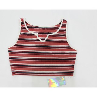 เสื้อครอปสายฝองานRomwe