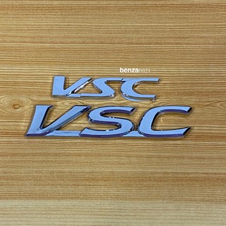 โลโก้ คำว่า VSC ติด Toyota มี 2 ขนาด ราคาต่อชิ้น