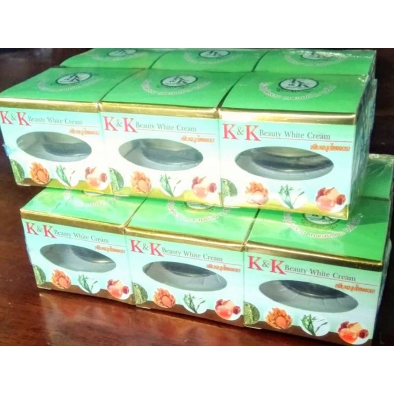 💖ยกโหล12กระปุก ครีมสมุนไพรรวม K&K Beauty white cream