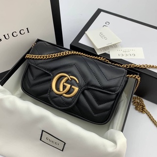 Gucci supper mini marmont(Ori)