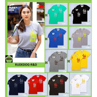 Rudedog เสื้อคอกลม หญิง รุ่น R&amp;D รวม 10 สี