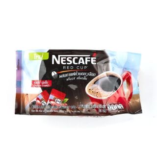 เนสกาแฟ เรดคัพ ขนาด 2กรัม ยกแพ็ค 48ซอง กาแฟสำเร็จรูปคั่วบดละเอียด สีแดง NESCAFE RED CUP