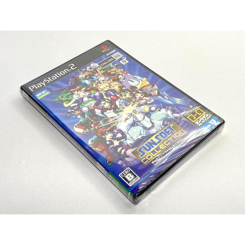 แผ่นแท้ PS2 (japan)  Sunsoft Collection  (NeoGeo Online Collection Vol. 11)   🌟New มือ1🌟