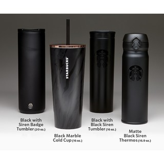 Starbucks BLACK collection สตาร์บัคส์คอลเลคชั่นสีดำ ของแท้ 100%