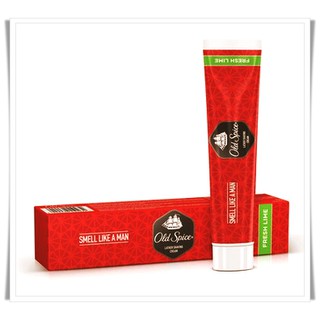 ครีมโกนหนวด ยี่ห้อ Old Spice กลิ่นมะนาว (70 กรัม) -- Old Spice - Shaving Cream – Fresh Lime (70 Grams)