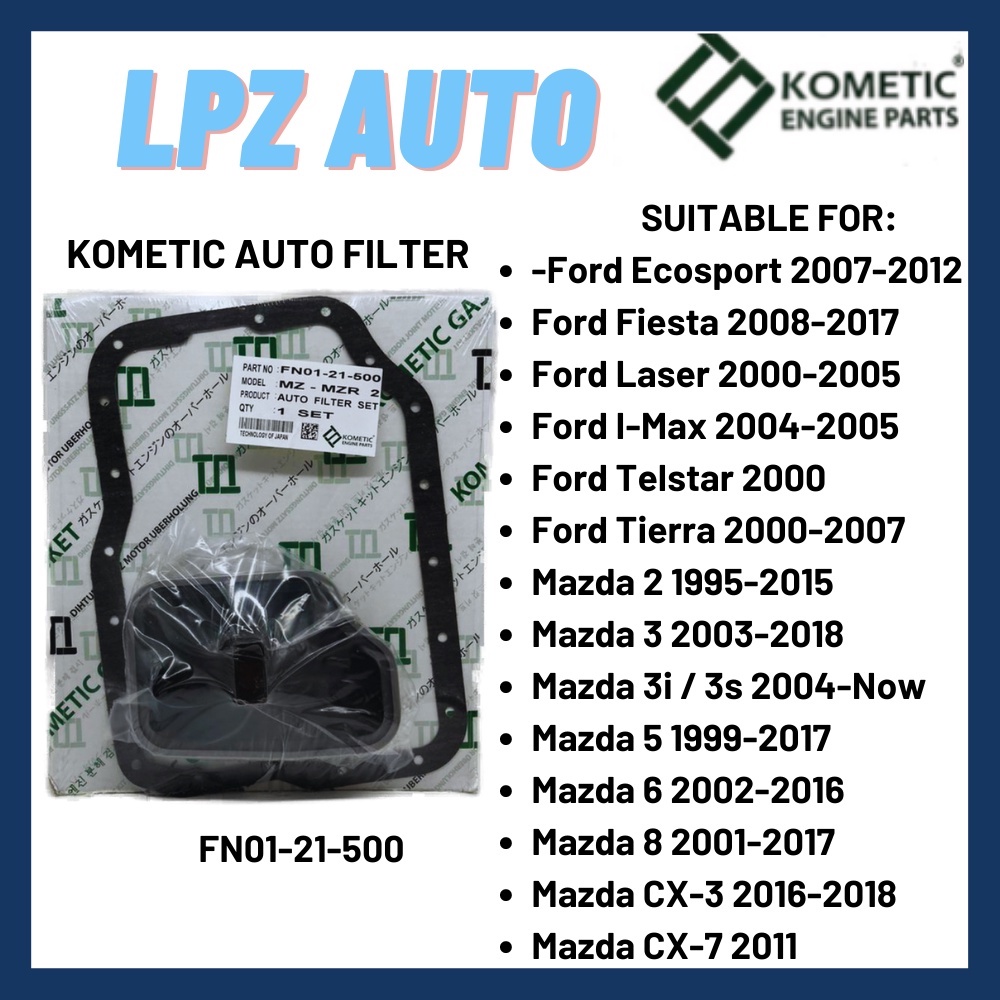 Mazda Auto Filter FN01-21-500 สําหรับ Mazda 2/3/5/6/8/CX3/CX7/Ford Laser/Festa/I-