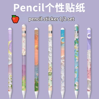 สติกเกอร์ปากกาสไตลัส กันลื่น สําหรับ Apple pencil 2nd Generation