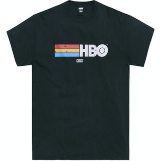 KITH FOR HBO RAINBOW LOGO VINTAGE TEE BLACK S