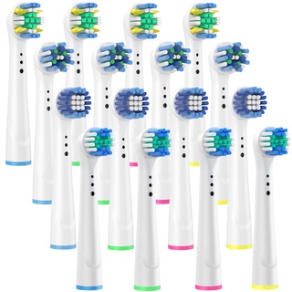 หัวฉีดแปรงสีฟัน แบบบางพิเศษ แบบเปลี่ยน สําหรับ Braun Oral B จํานวน 4 ชิ้น