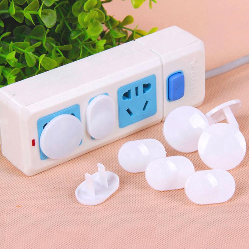 20 Pcs ปลั๊ก Socket เต้าเสียบไฟฟ้า US 2 ฝาครอบปลั๊กเด็กเครื่องมือป้องกันความปลอดภัย การคุ้มครองเด็ก