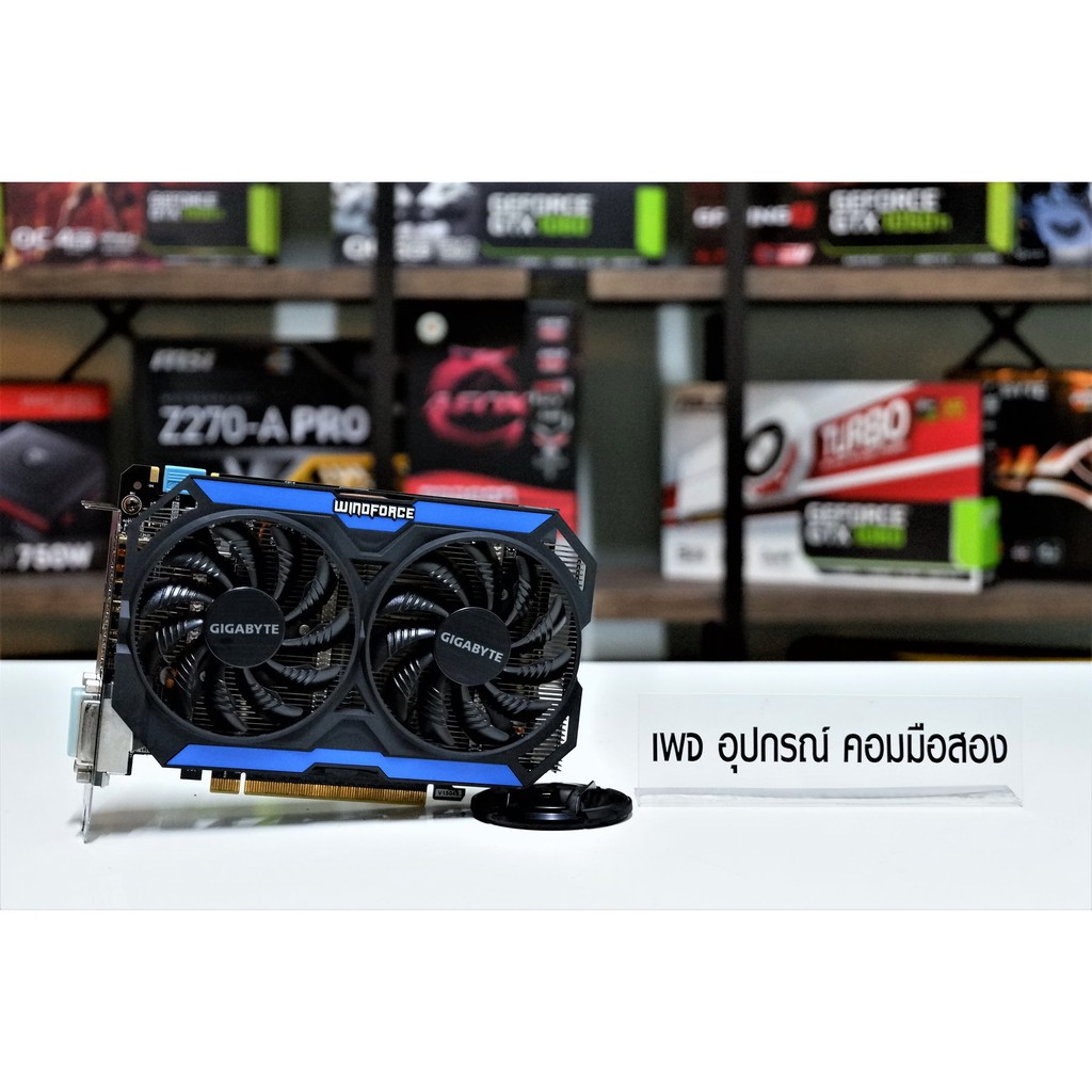 การ ดจอ Gigabyte Windforce Gtx 960 Oc 2g Shopee Thailand