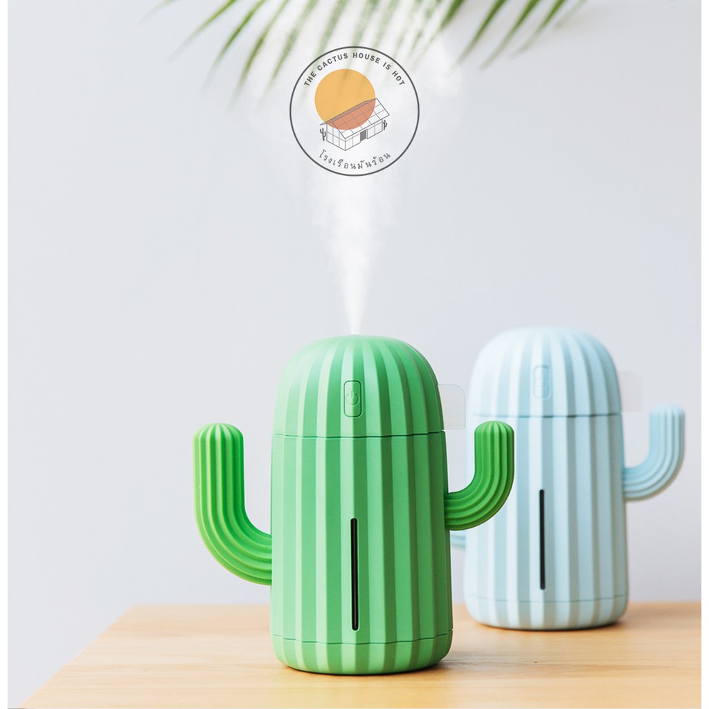 เครื่องพ่นไอน้ำกระบองเพรช 340 ml. /เครื่องทำความชื้น อโรม่า /Cactus air