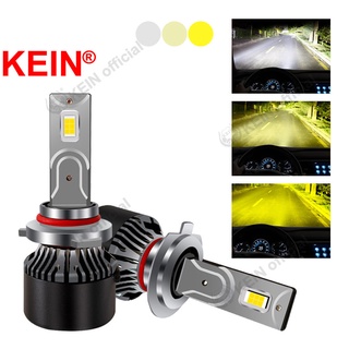 Kein ไฟตัดหมอก LED H4 9005 9006 HB3 HB4 9012 DRL สีขาว สําหรับรถยนต์ H11 H7 H3 H8 H9 DC12V