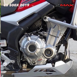 ครอบเครื่อง ตรงรุ่น HONDA CB 500X ปี 2019-22 Full Cover สีเงินด้าน Matt Silver