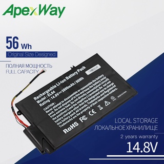 Apexway Laptop Battery EL04 EL04XL ELO4XL HSTNN-IB3R UB3R TPN-C102 For HP ENVPR4 I5-3317U ENVY 4 4T-1000 Envy TouchSmart