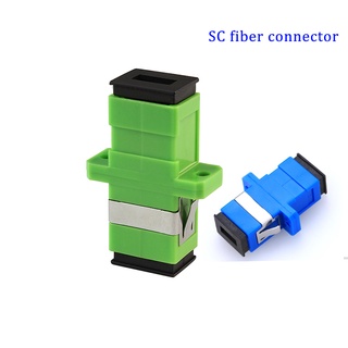 50-200Pcs SC Fiber Optic Connector Adapter SC / UPC SM Flange Singlemode Simplex SC-SC APC Coupler Wholesale to