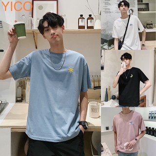 YICO❤️ชาย รวมลายเสื้อ Oversize สไตล์เกาหลี มีเก็บเงินปลายทาง