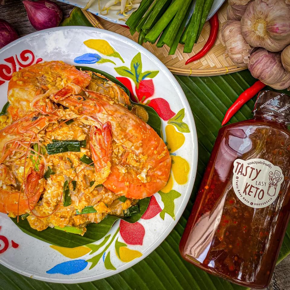 ซอสผัดไท คีโต Tasty Easy KETO คีโตแท้ 100%