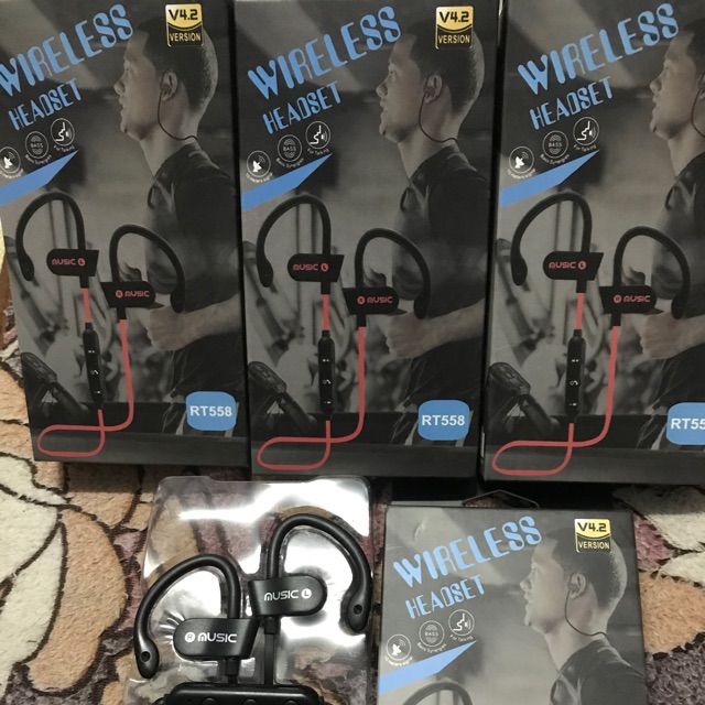 หูฟังบลูทูธ สเตอริโอ รุ่น-RT558