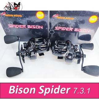 BPFSEP65 ลด65.-รอกหยดน้ำ BISON SPIDER BAIT  มีทั้งหมุนซ้ายและหมุนขวา