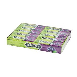 Wrigley's Blueberry ริกลี่ย์ บลูเบอร์รี่ หมากฝรั่ง ขนาด 13.5กรัม ยกแพ็ค 20แท่ง