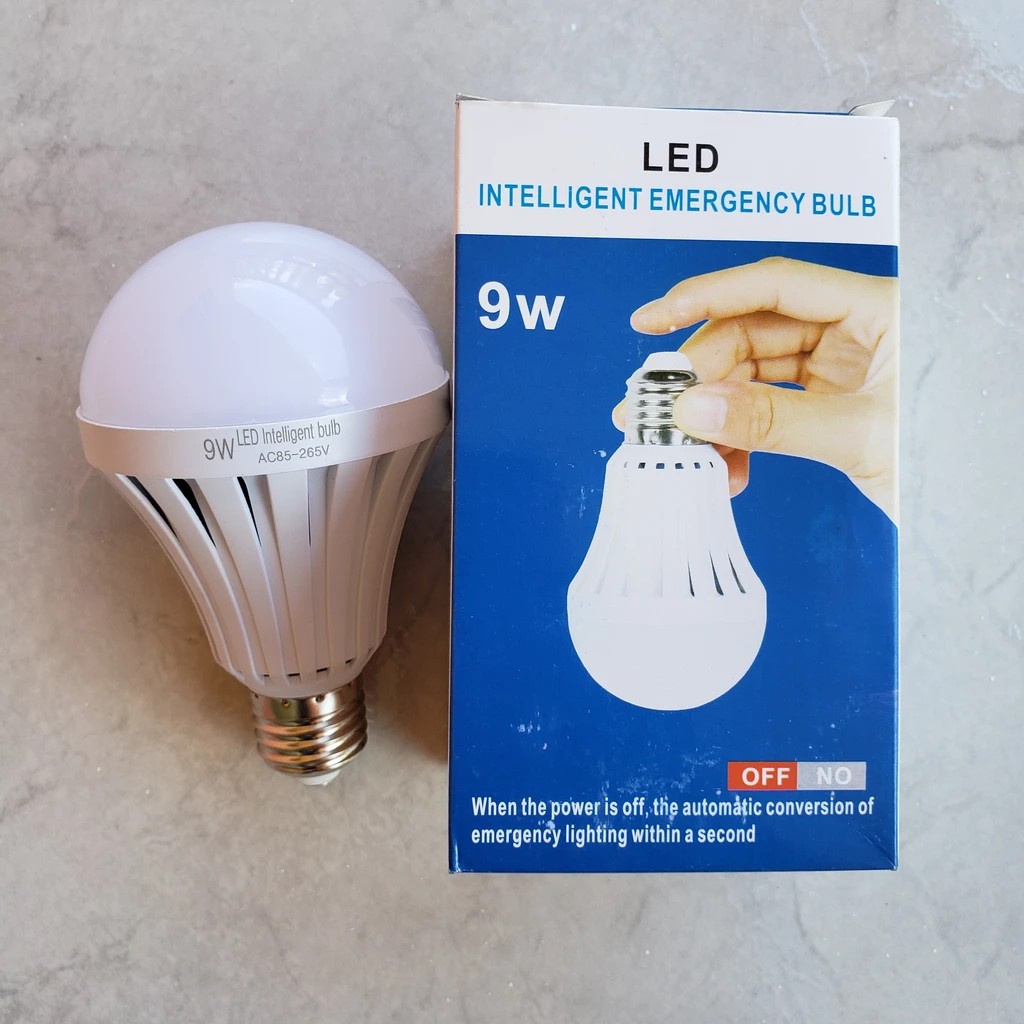 หลอดไฟ LED หลอดไฟฉุกเฉิน รุ่น LED EMERGENCY LIGHT 9W-12Jul-J1