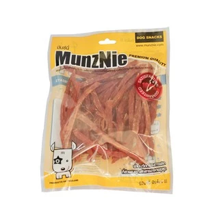 MUNZNIE ขนมสุนัข สันในไก่ มันซ์นี่ สันในไก่นิ่มสไลด์ 150g||CK014
