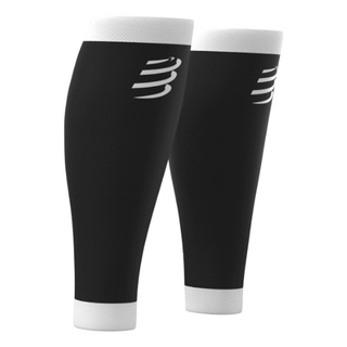 COMPRESSPORT Calf Sleeves R1 - Black | ปลอกรัดน่อง